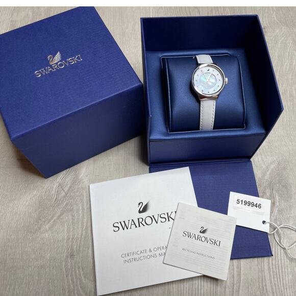 Swarovski Mother of Pearl Dial Ladies Watch